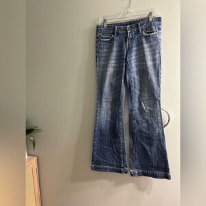 Vintage Citizens of Humanity "Kate #066" Low Waist, Full Leg, Stretch Y2K style